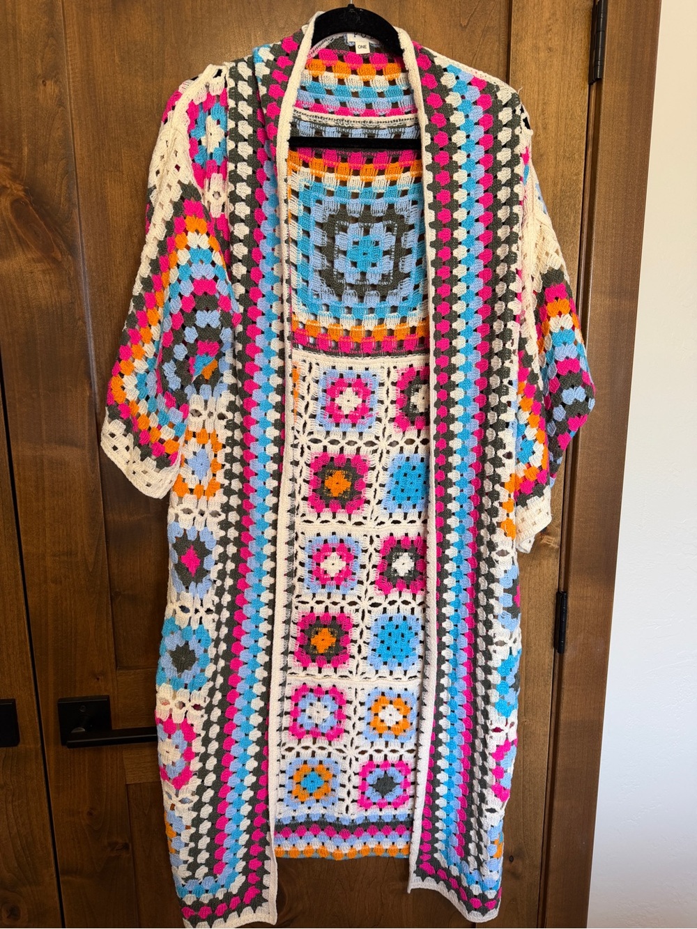 POL CROCHETED CARDIGAN - NEW - OS